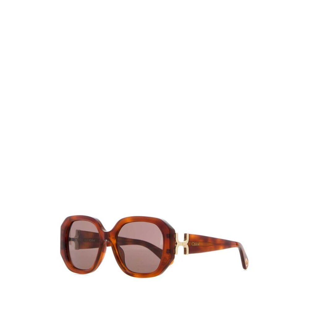 Chloe Women Caramel Acetate Sunglasses